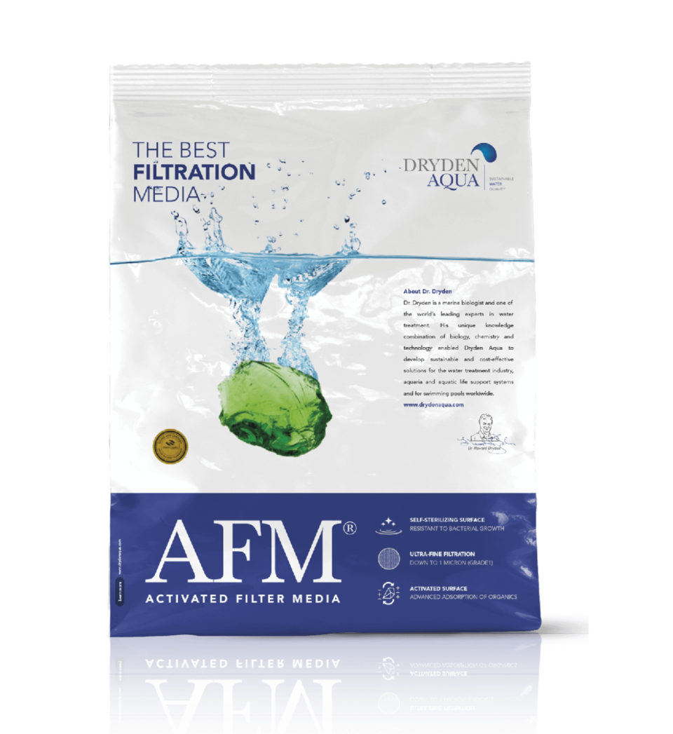 สารกรองแก้ว AFM®, ประสิทธิภาพดีกว่าทราย 40 เท่า, การกรองละเอียดสูงสุดถึง 1 ไมครอน, เป็นสารกรองแก้วชนิดเดียวในโลกที่จดสิทธิบัตร