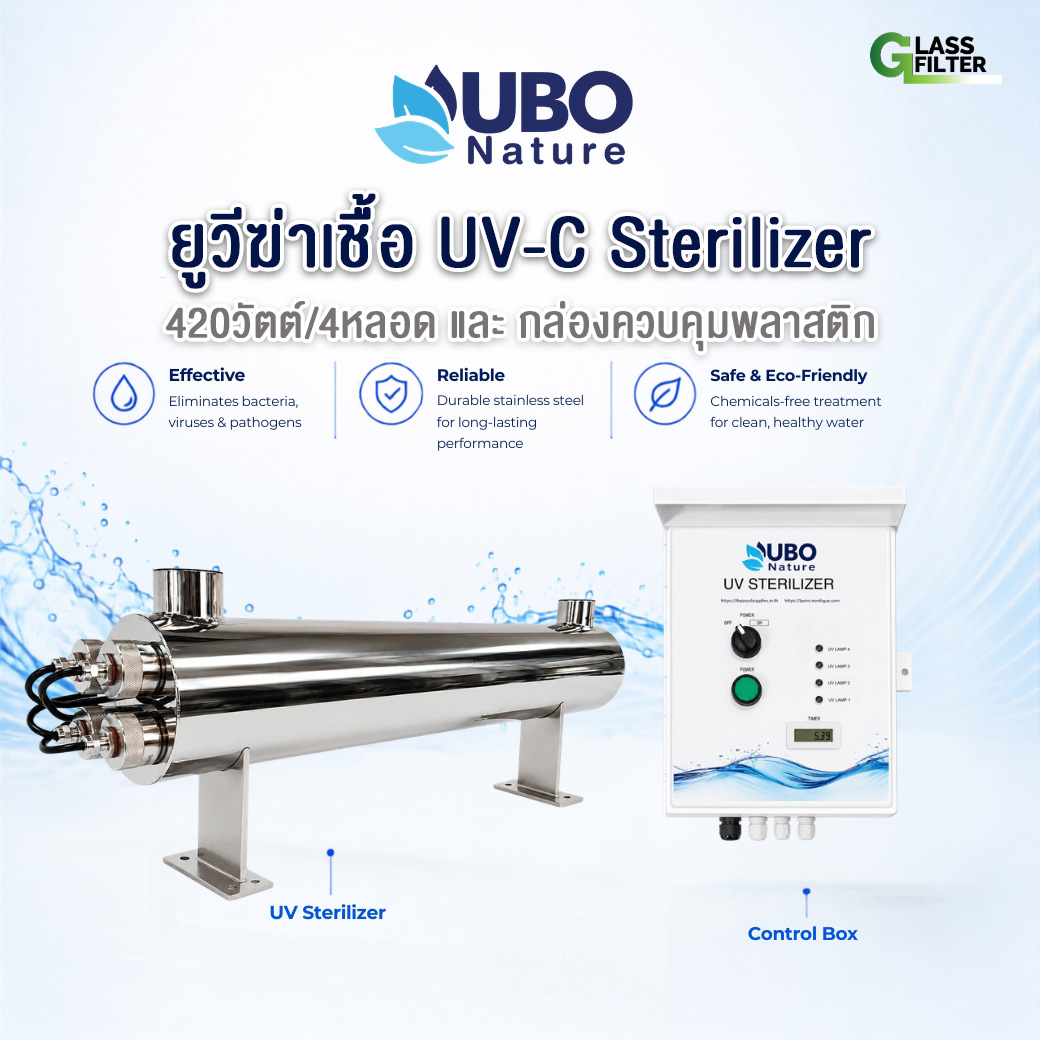 UV-C Sterilizer 420w:4 l